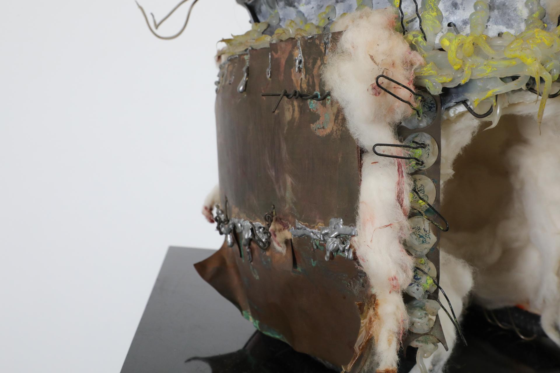 Arte Outsider Escultura Casco Kabuto en venta 6