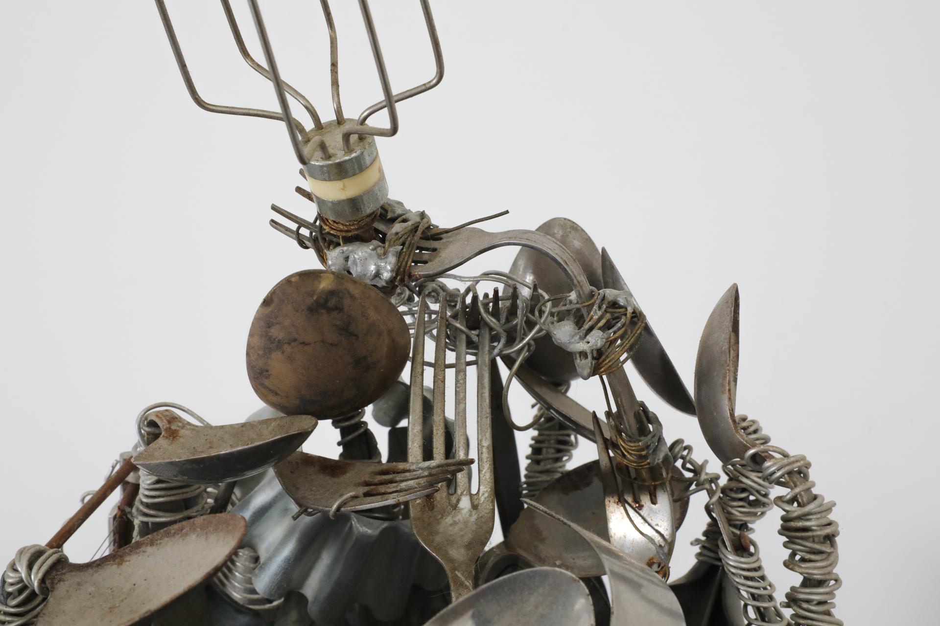 Arte Outsider Escultura Casco Kabuto en venta 13