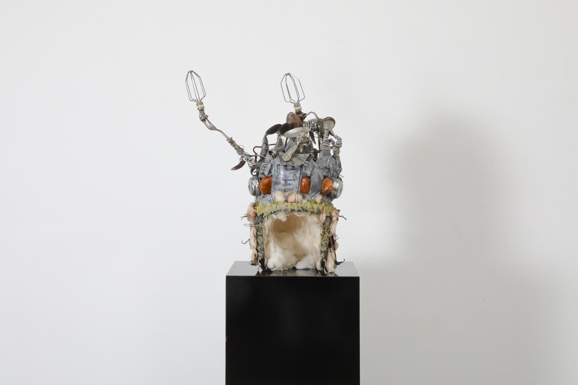 Arte Outsider Escultura Casco Kabuto Arte popular en venta