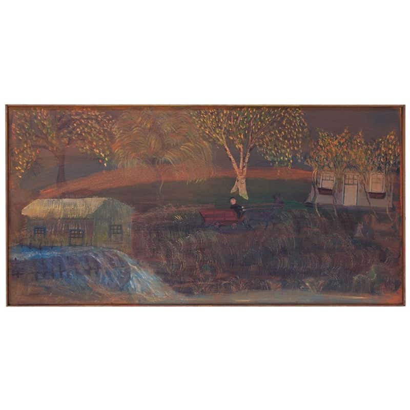 Painting of Snakes by Outsider Artist Clyde Jones at 1stDibs | clyde ...