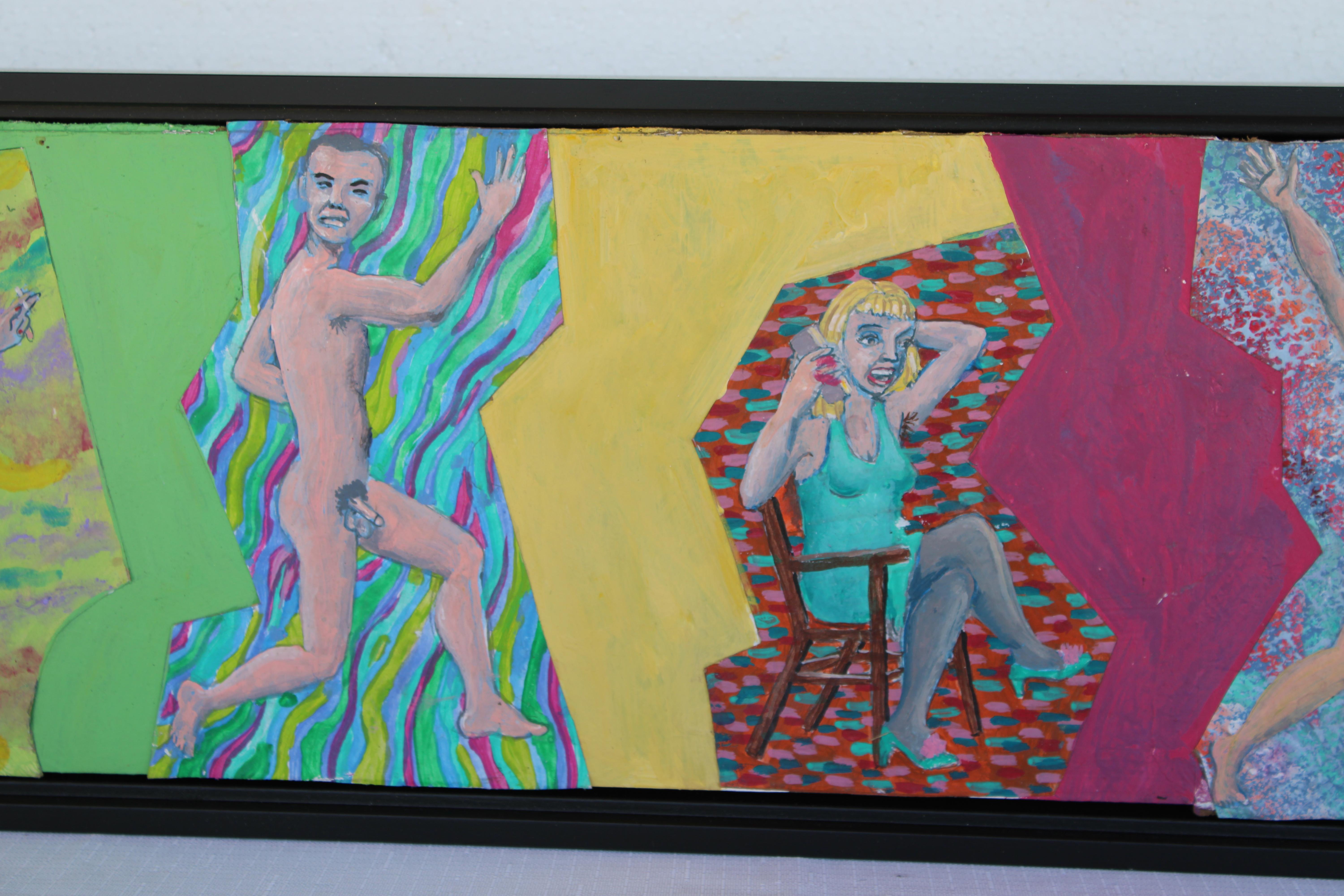 Américain Peinture d'art brut intitulée Those Special Moments, 9-29-10 RRD en vente