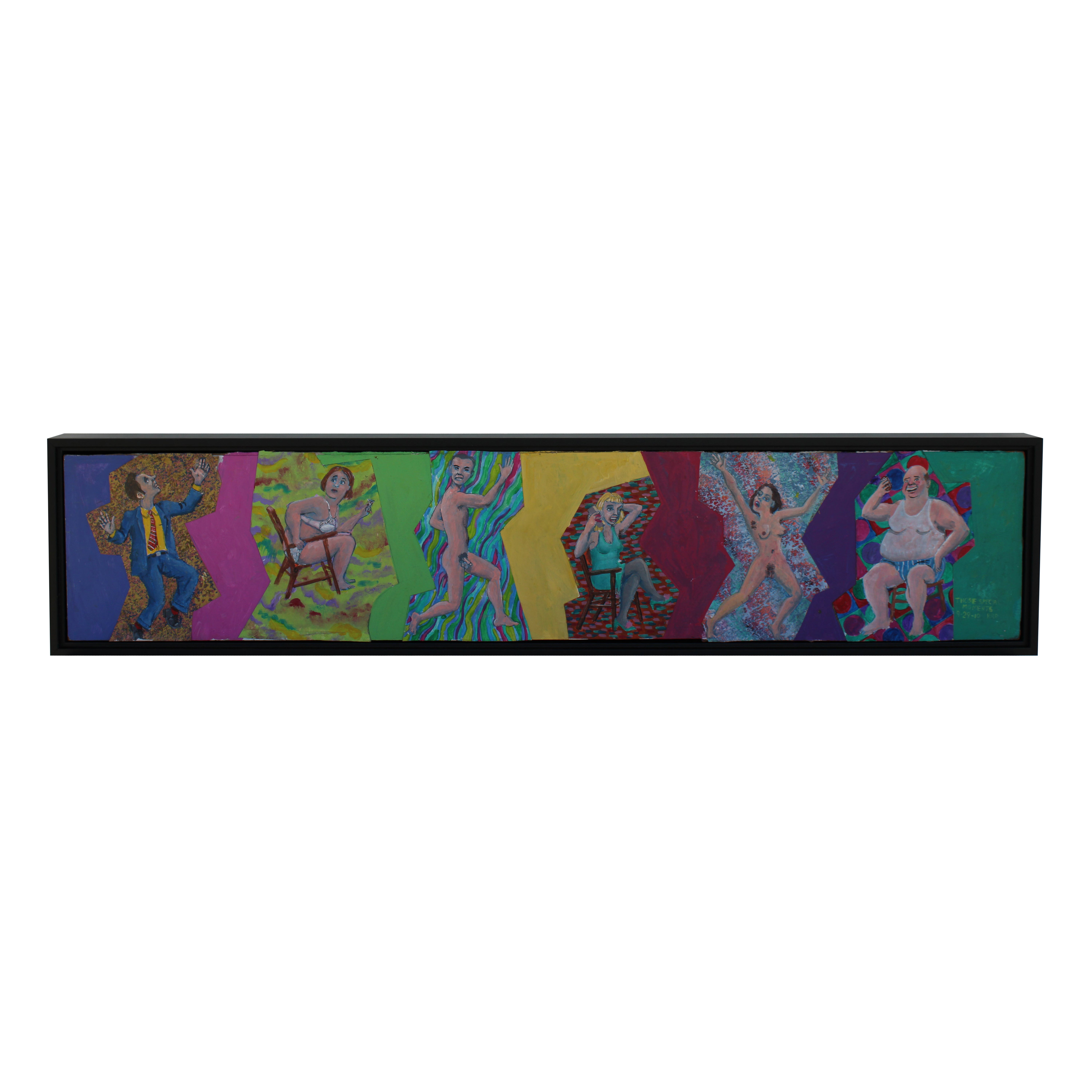 Outsider Art Painting titled Those Special Moments, 9-29-10 RRD