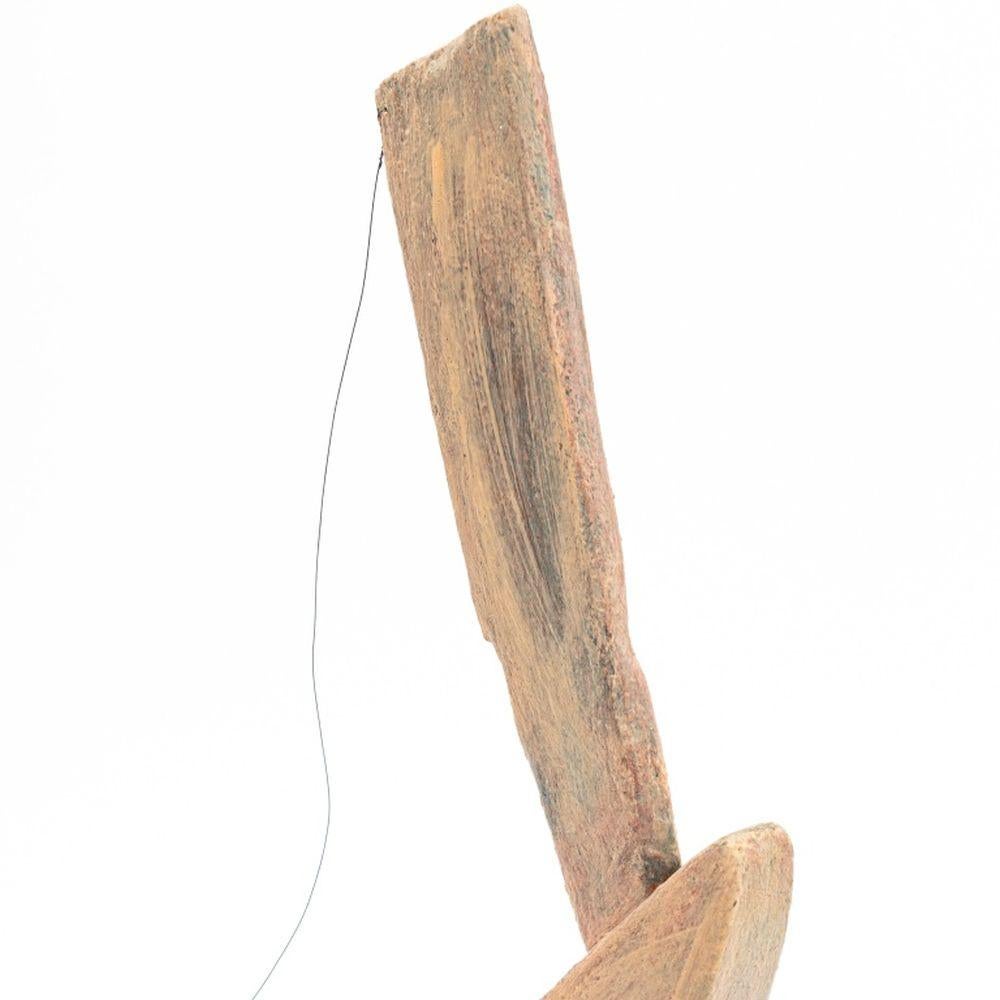 Outsider Art Holz- und Drahtskulpturen, 20. Jh. (Volkskunst) im Angebot