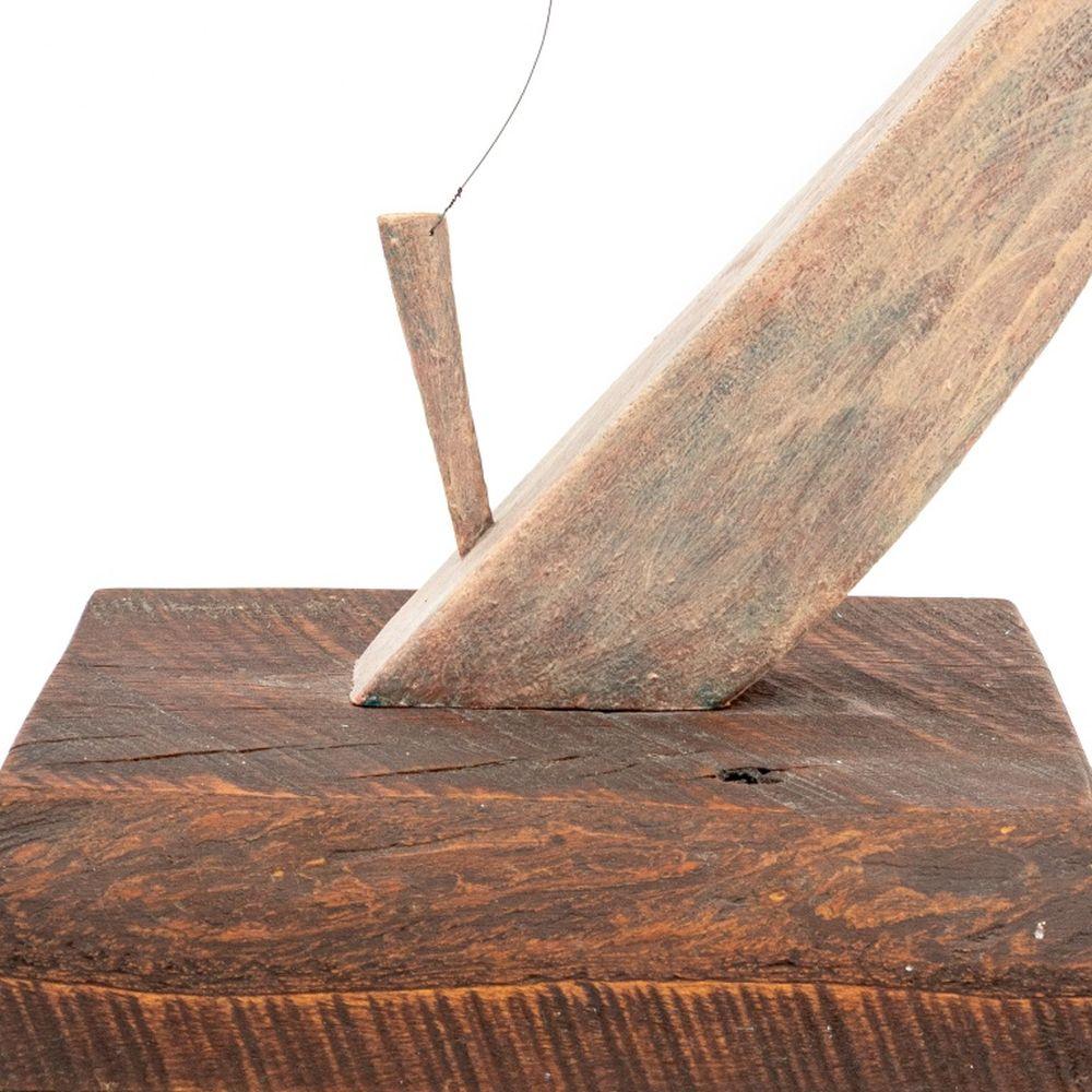 Outsider Art Holz- und Drahtskulpturen, 20. Jh. (amerikanisch) im Angebot