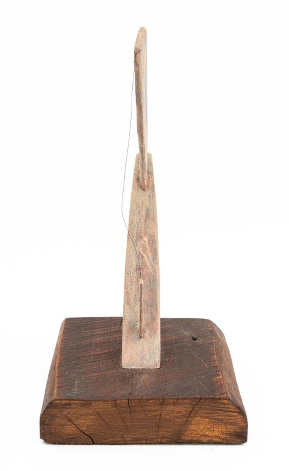 Outsider Art Holz- und Drahtskulpturen, 20. Jh. (Gemalt) im Angebot