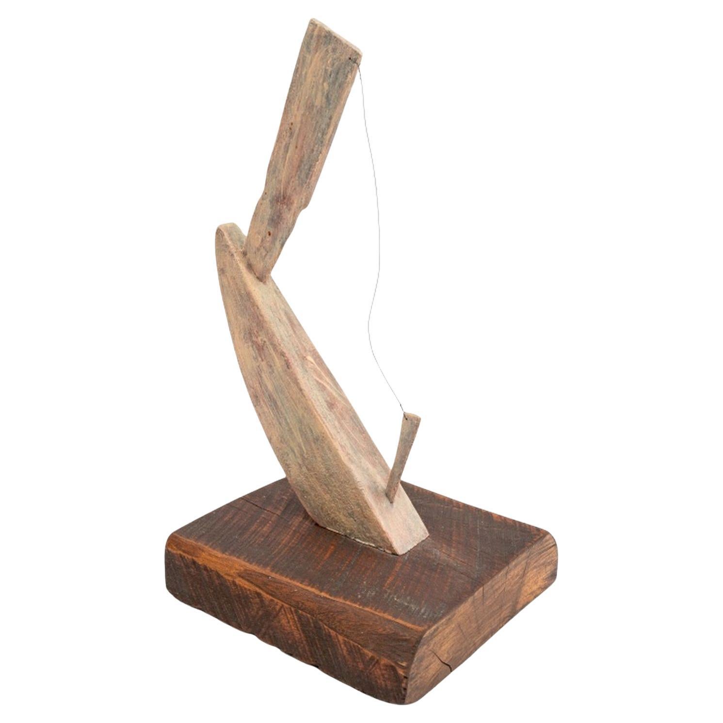 Outsider Art Holz- und Drahtskulpturen, 20. Jh. im Angebot
