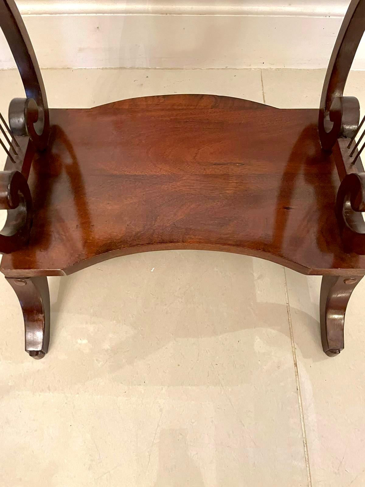 Outstanding Quality Antique Edwardian Inlaid Mahogany Reading Table For Sale 7