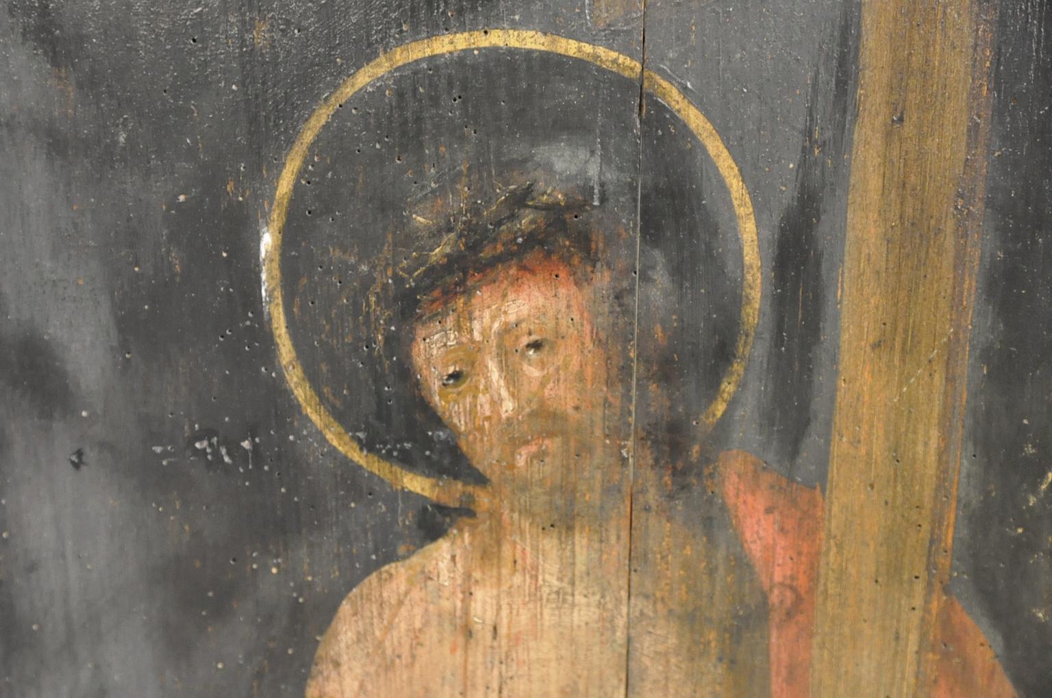 Outstanding 17th Century Italian Painting of Jesus Christ 1