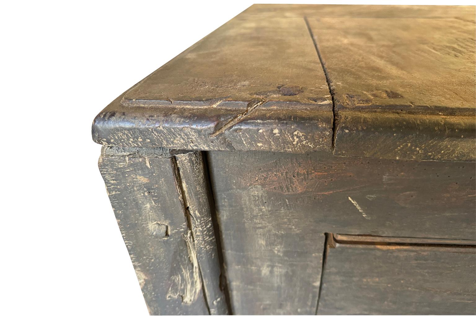 Outstanding 17th Century Italian Primitive Credenza For Sale 7