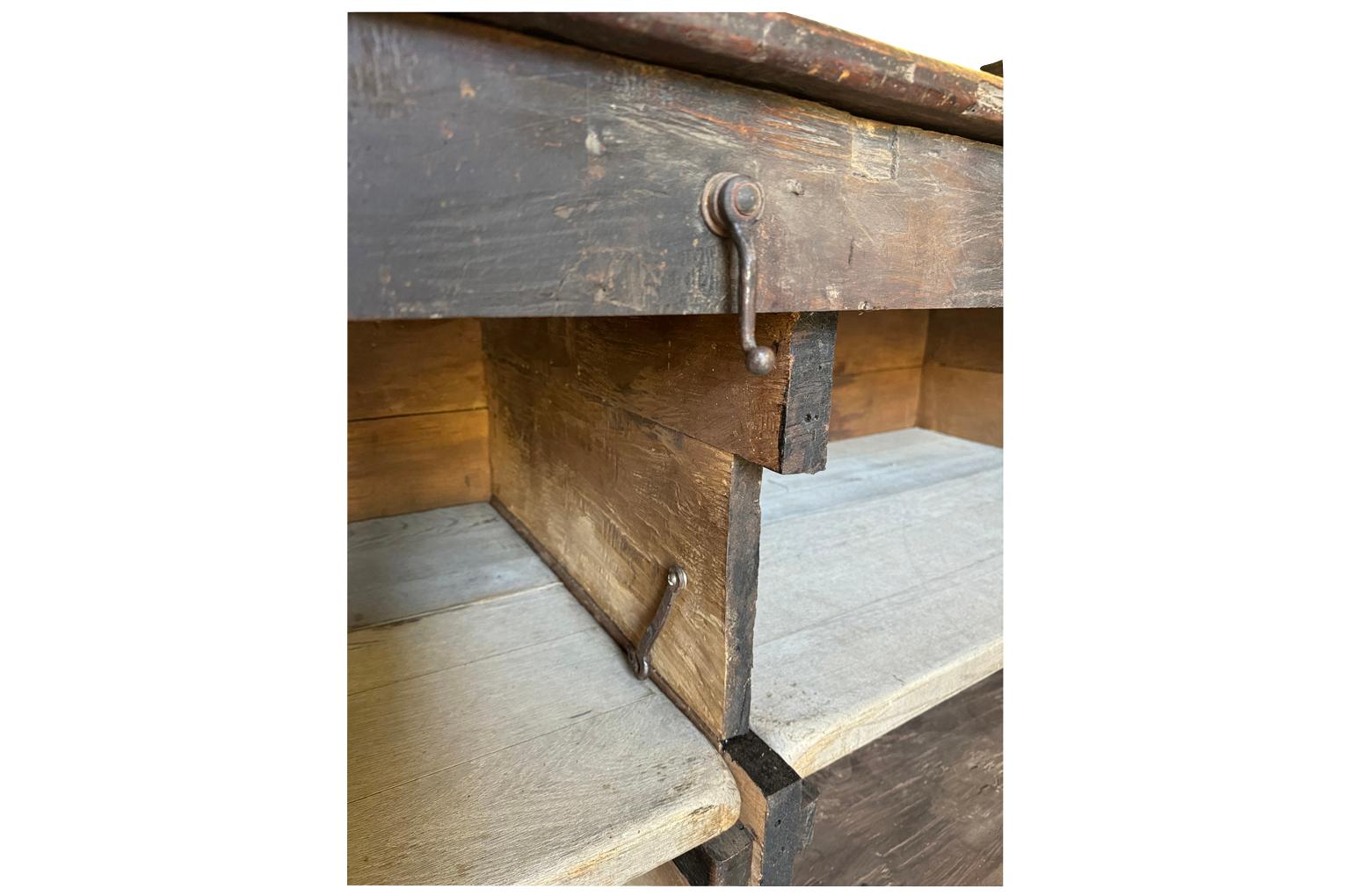 Outstanding 17th Century Italian Primitive Credenza For Sale 10