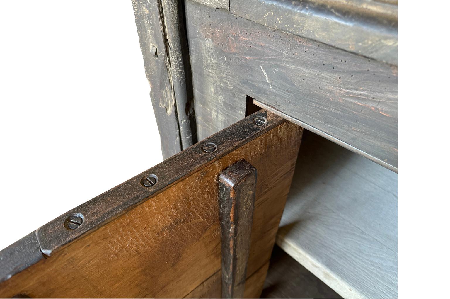 Outstanding 17th Century Italian Primitive Credenza For Sale 11