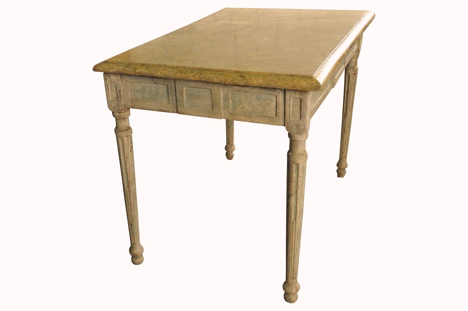 French Outstanding 18th Century Period Louis XVI Table
