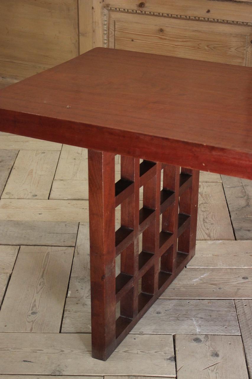 Mid-20th Century Outstanding 1930s Arts & Crafts Glasgow School Desk / Dining Table For Sale