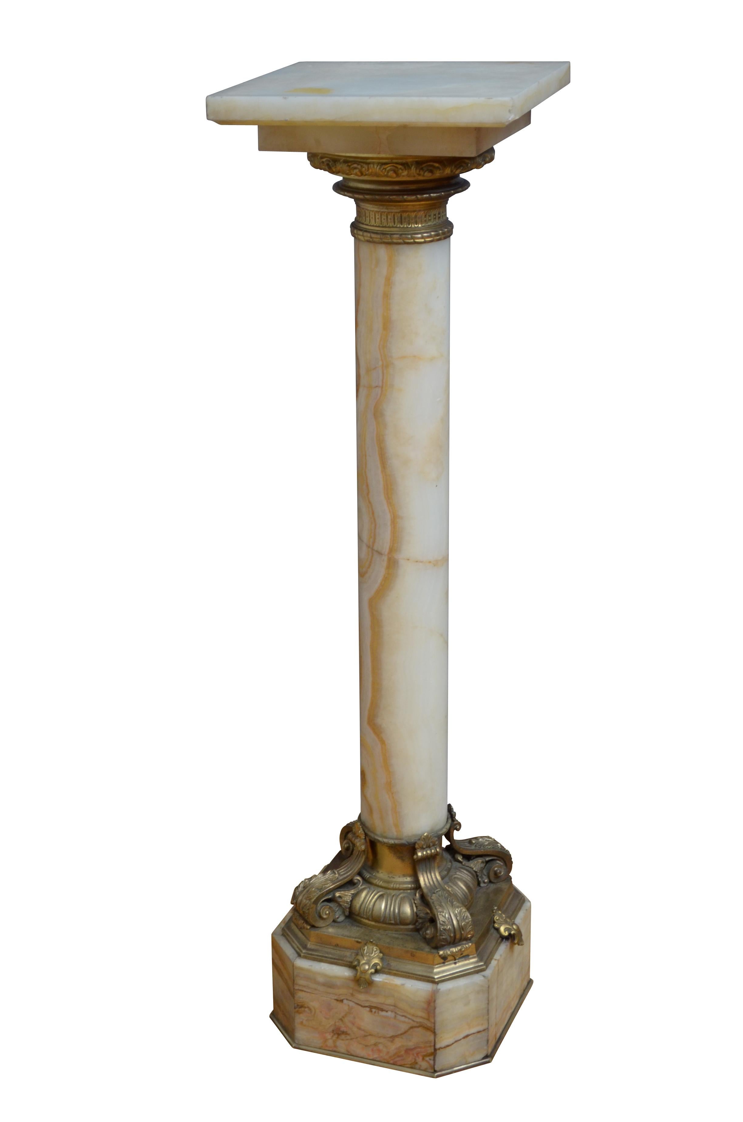 Victorian Outstanding 19th Century Marble Column For Sale