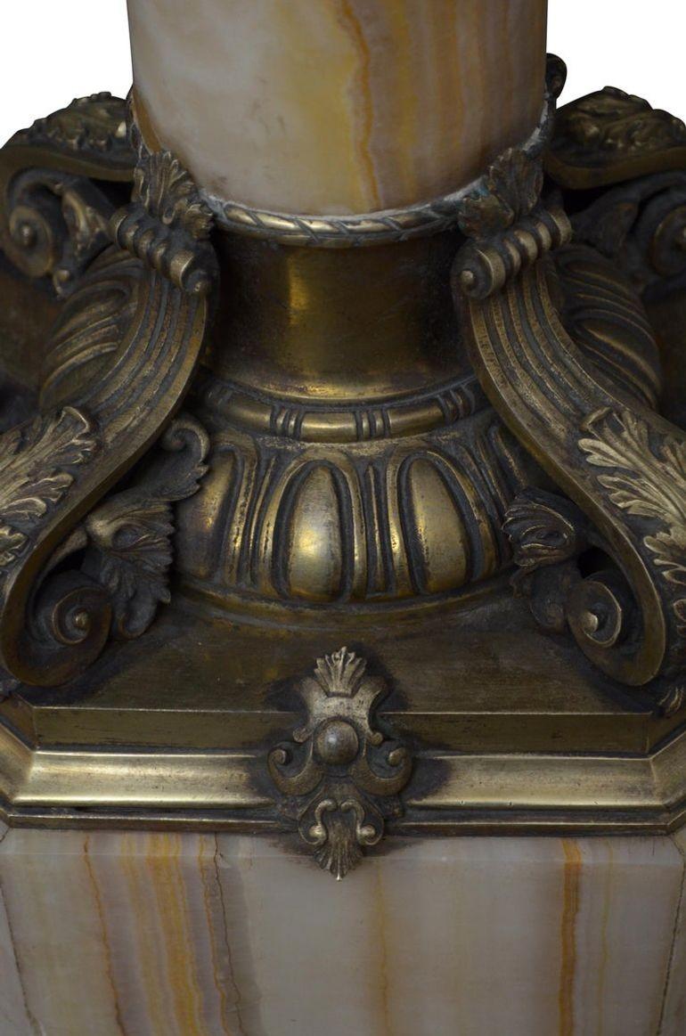 Outstanding 19th Century Onyx Column For Sale 7