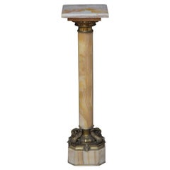 Herausragende Onyx-Säule aus dem 19.