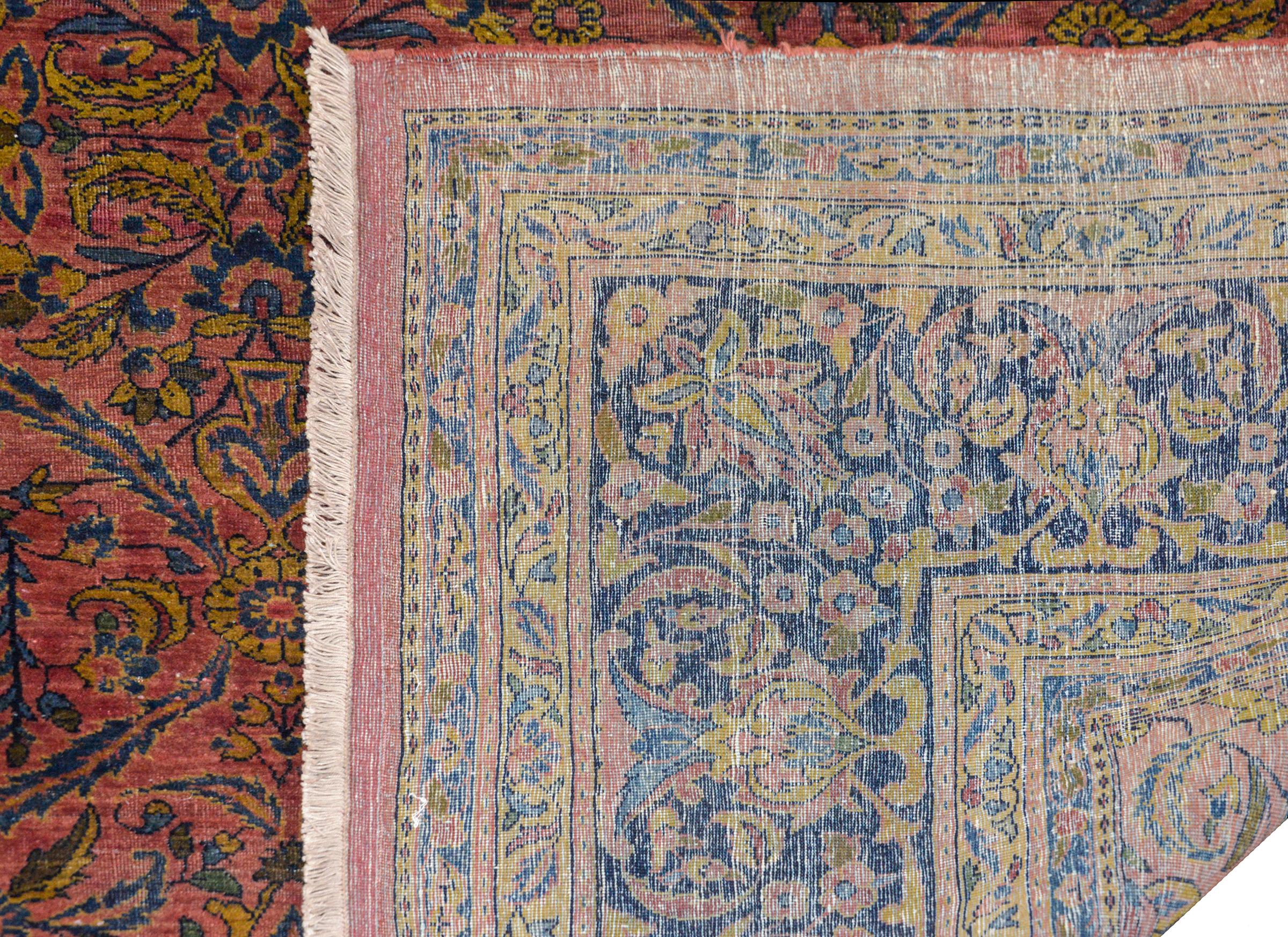 Hervorragender Sarouk-Teppich aus dem frühen 20. Jahrhundert im Angebot 2
