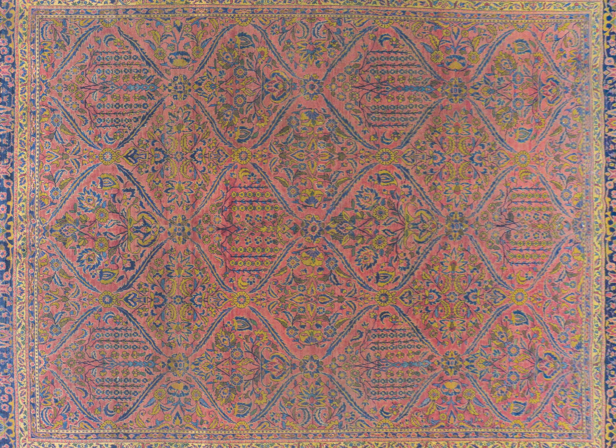 Sarouk Farahan Outstanding Early 20th Century Sarouk Rug For Sale