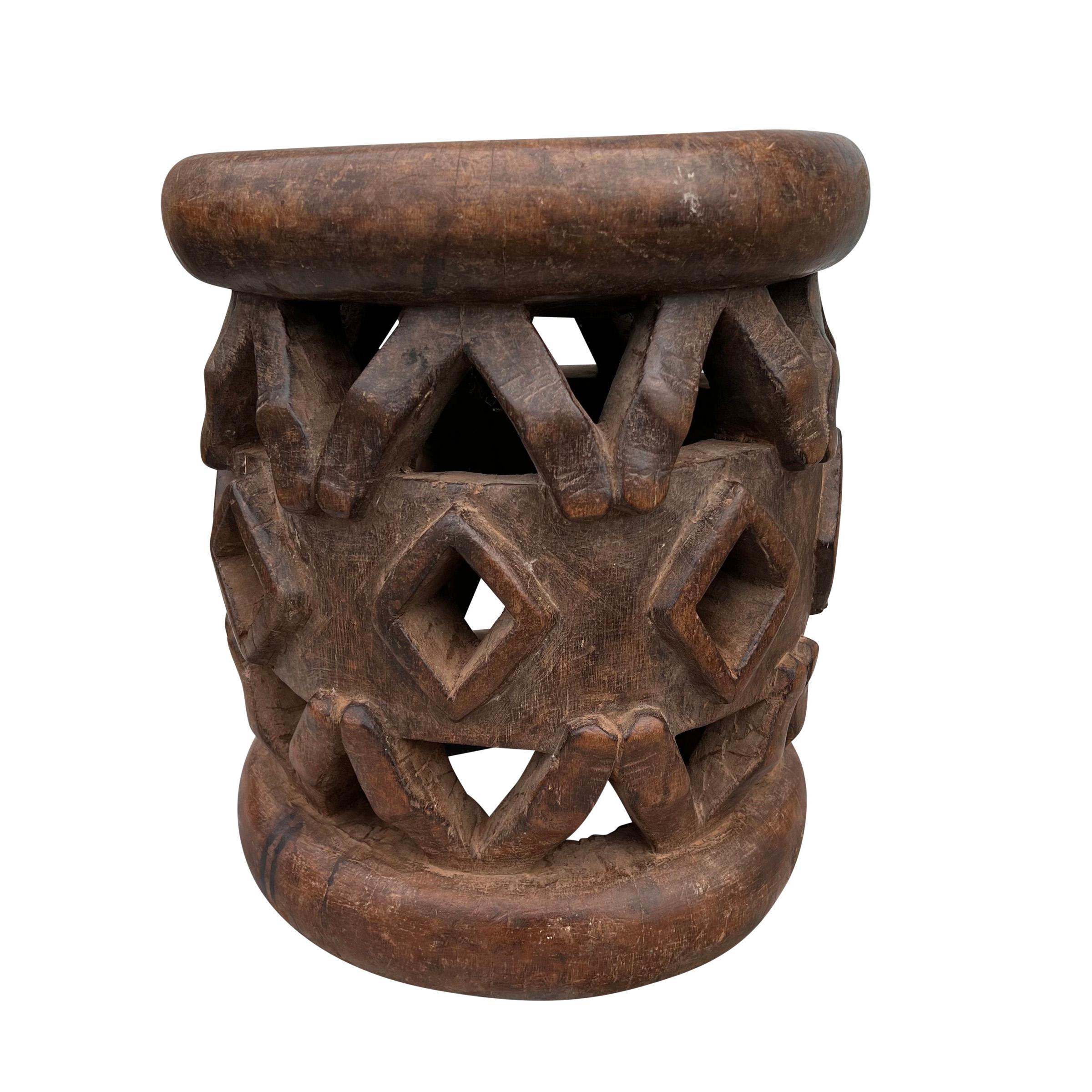 Cameroonian Outstanding 20th Century Bamileke Stool For Sale