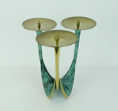 excepcional y rara CANDELABRA de mediados de los años 50 klaus ullrich faber & schumach