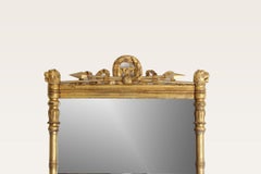 Outstanding and Very Large Early 19th Century English Regency Period Mirror
