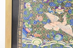 Outstanding Antique Chinese Silk Kesi Kossu Rank Badge Qing Period