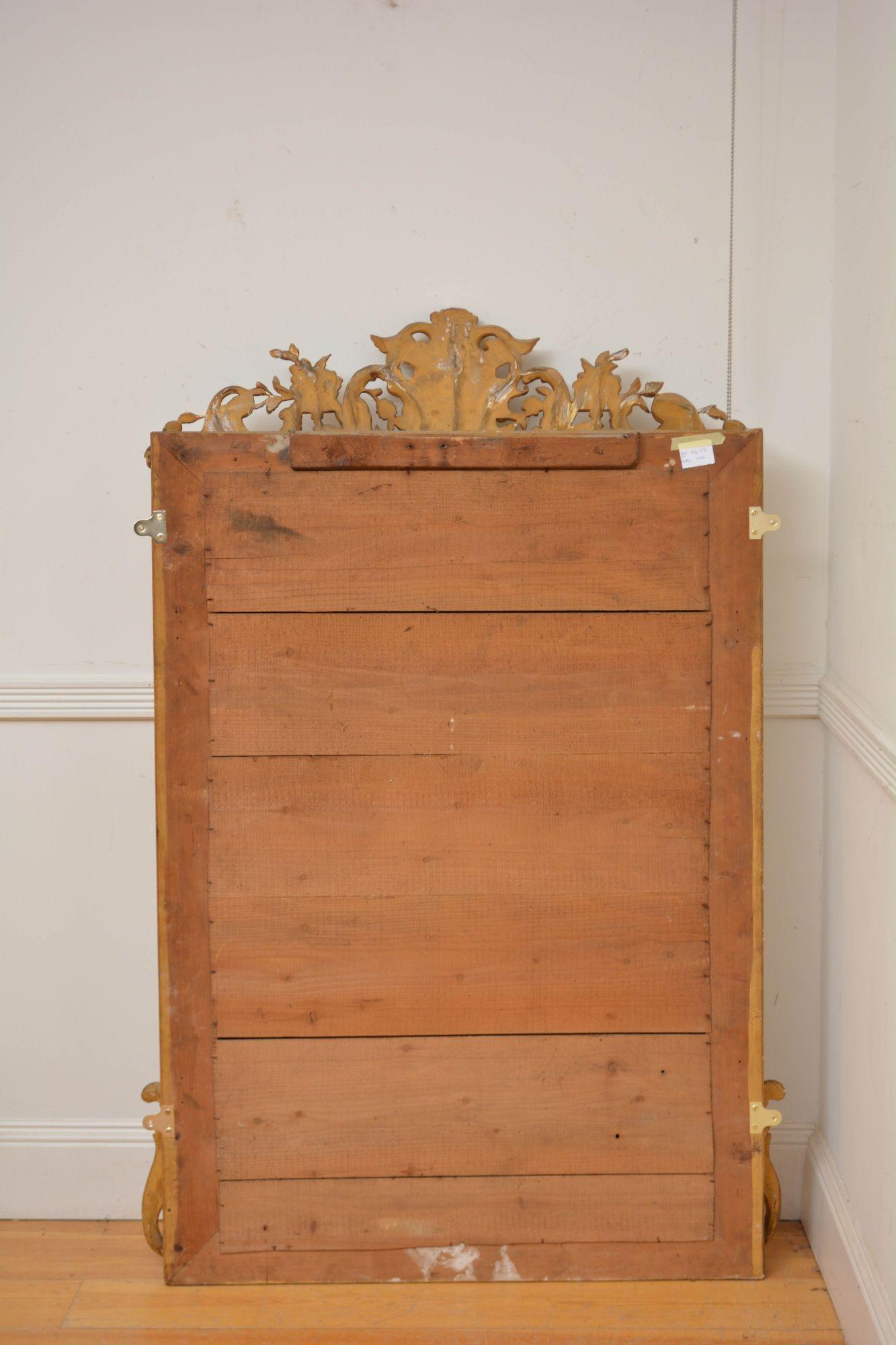 Outstanding Antique Giltwood Mirror H155cm For Sale 8