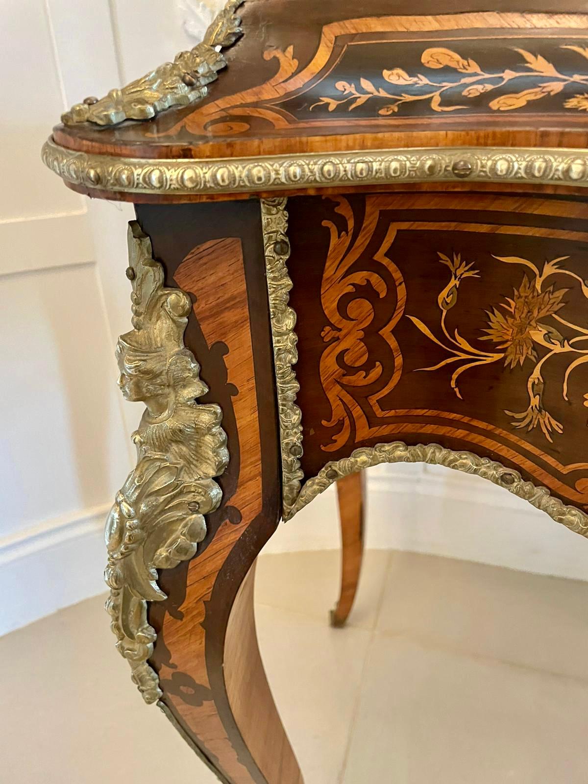 Outstanding Antique Louis XV Tulipwood & Kingwood Marquetry Jardiniere Table 13