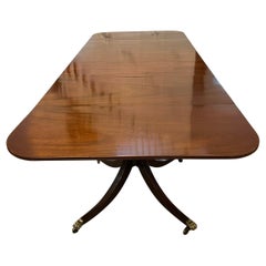 Outstanding Antique Victorian 14 Seater Figured Mahogany Dining Table