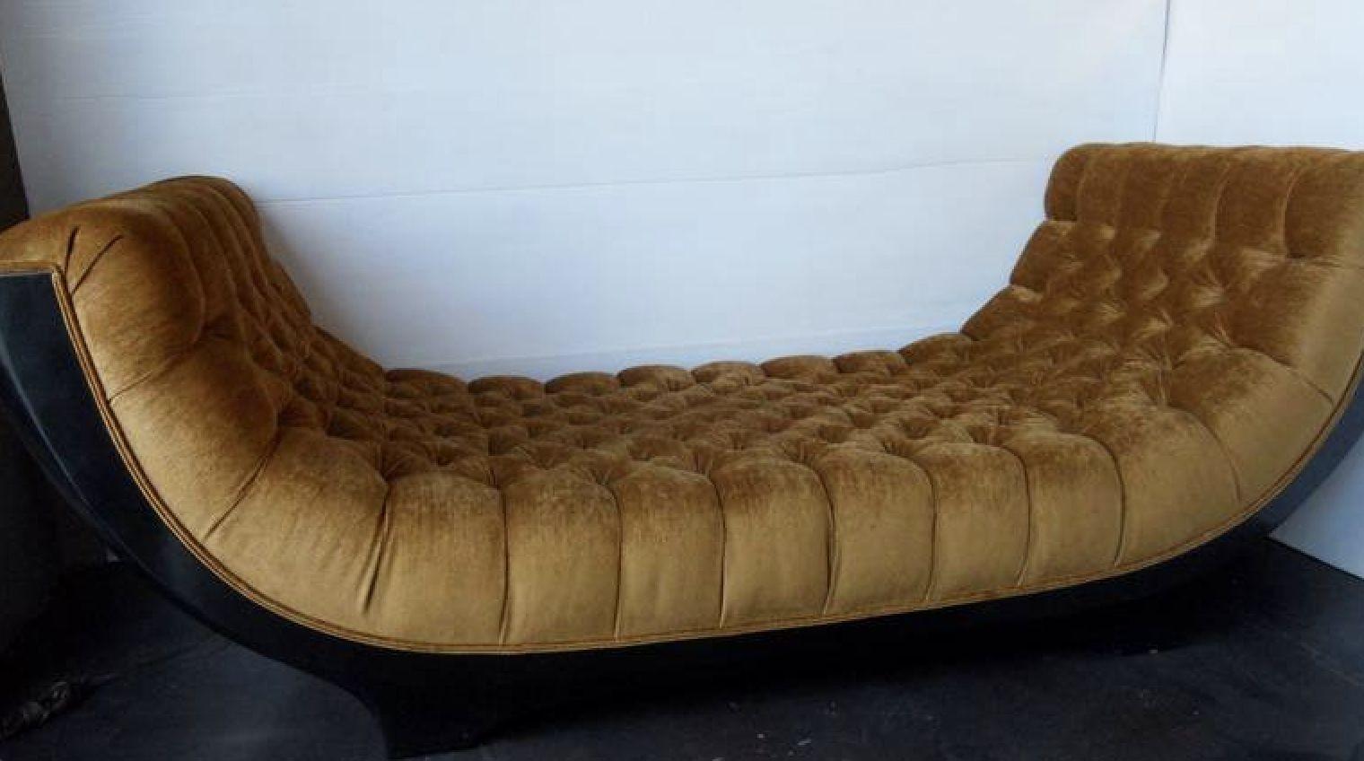 American Outstanding Art Deco Chaise Lounge