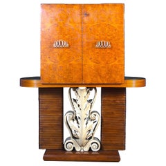 Eccezionale mobile bar italiano Art Déco di Pierluigi Colli
