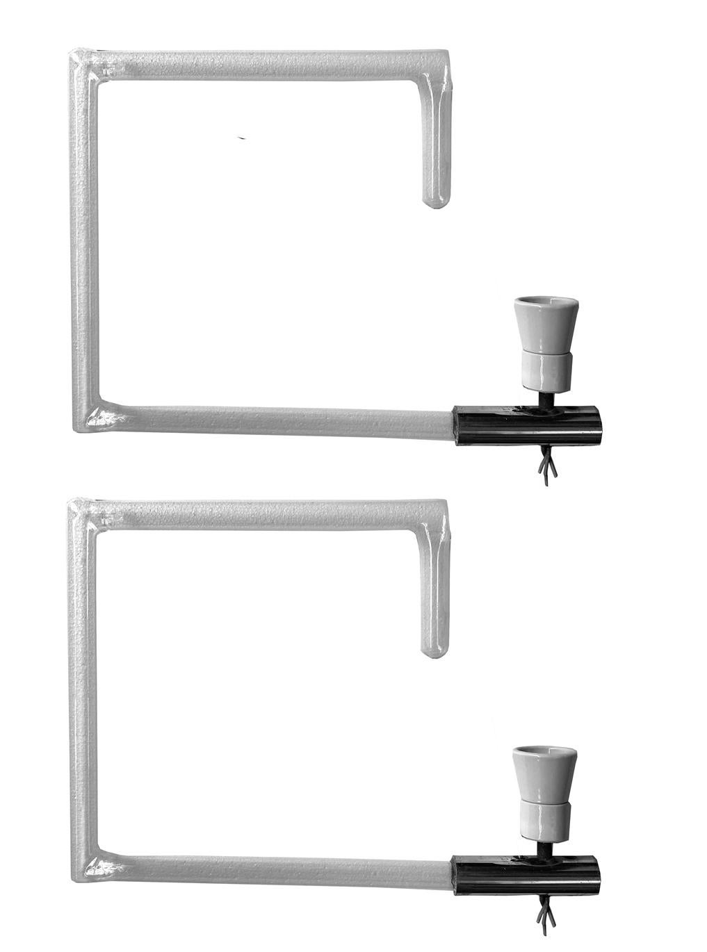 Outstanding Bauhaus Staircase Chandelier with 22 Sconces For Sale 5