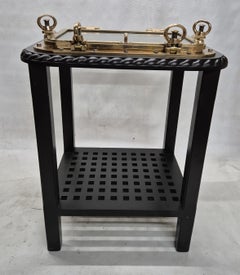 Outstanding Brass Ship's Porthole Window Transformed to a Table