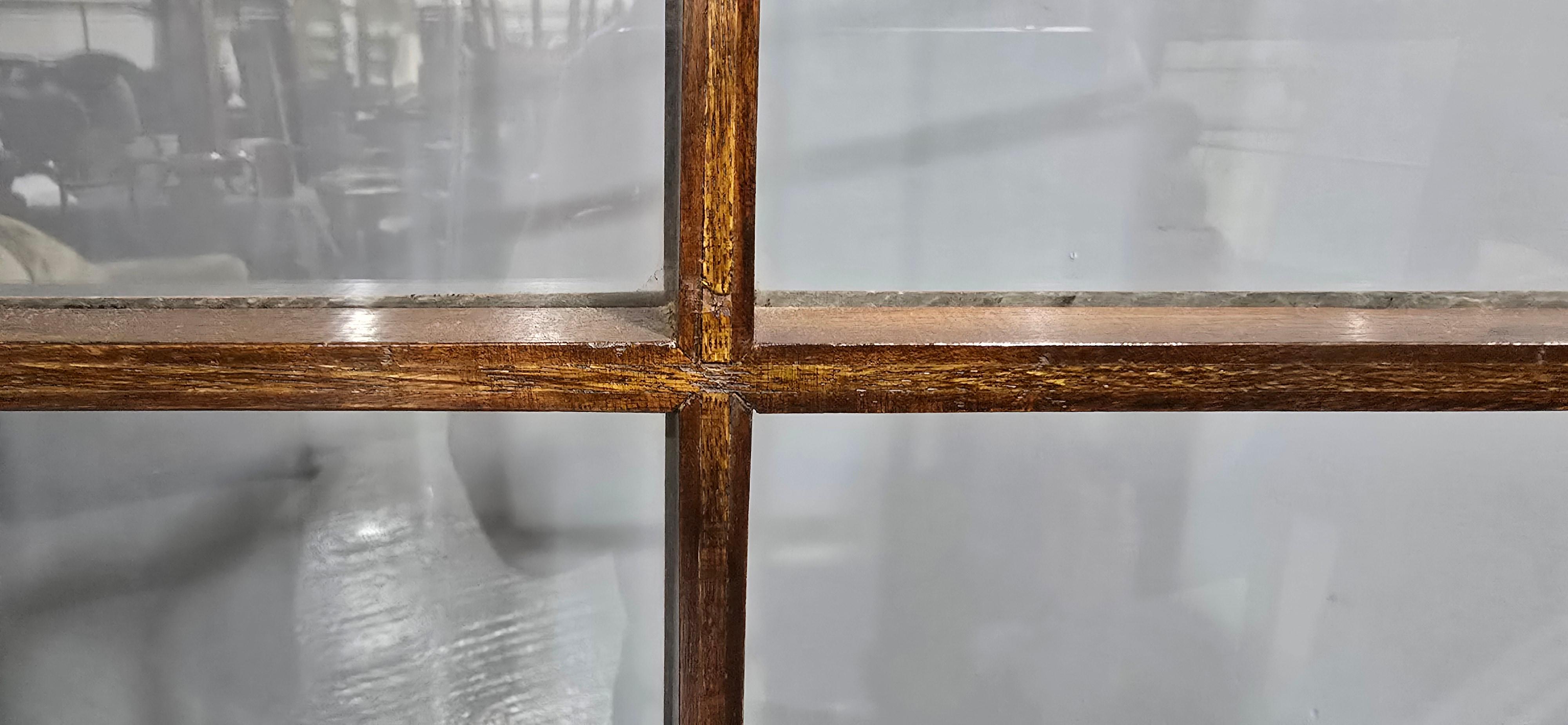 Outstanding Burr Walnut Bookcase on Stand For Sale 10