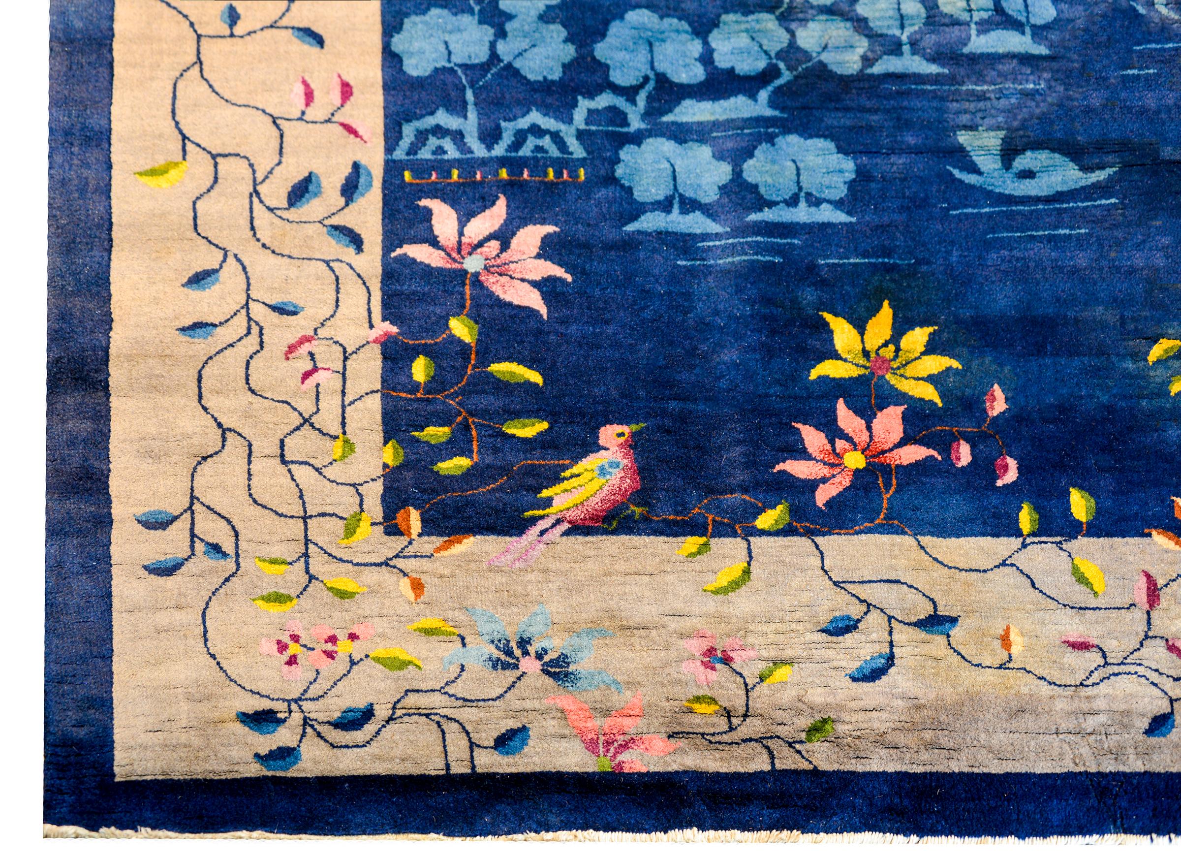 Hervorragender chinesischer Art-Déco-Teppich (Frühes 20. Jahrhundert)