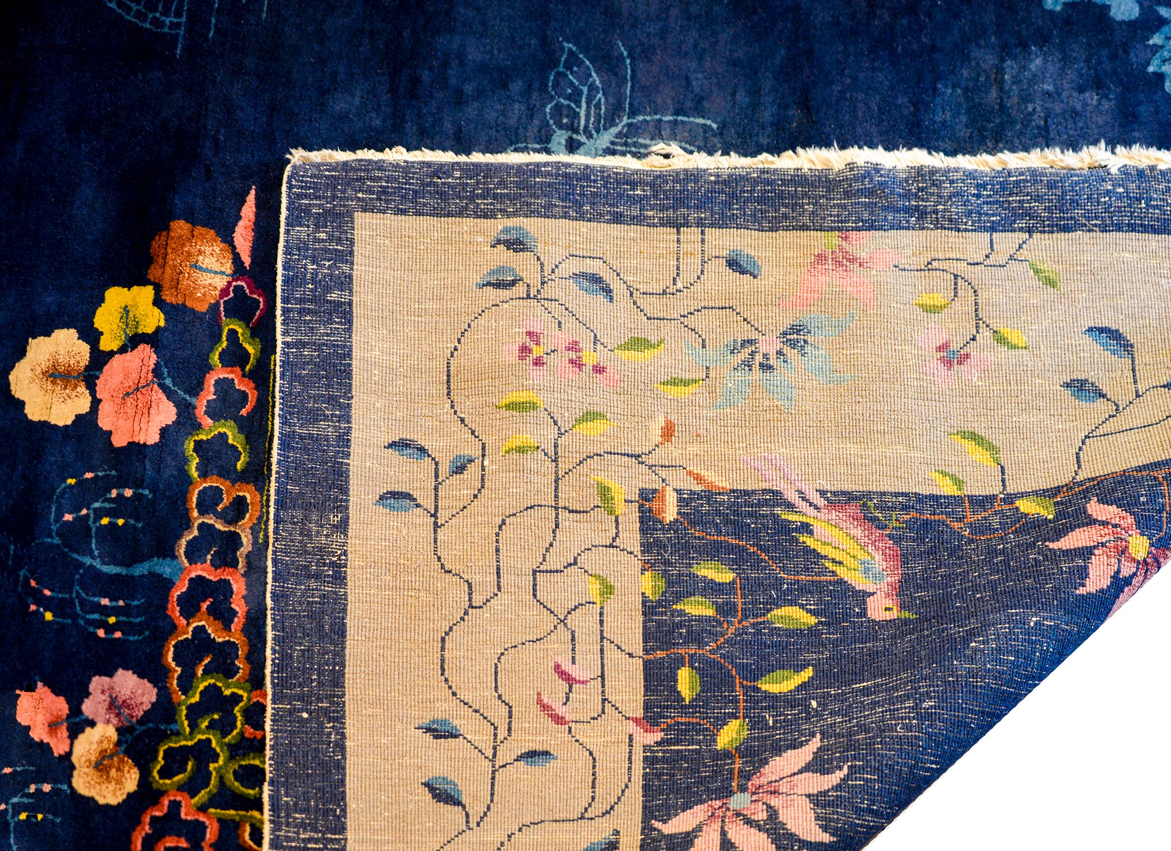 Hervorragender chinesischer Art-Déco-Teppich (Wolle)