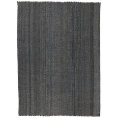 Remarquable tapis Kilim géométrique contemporain surdimensionné