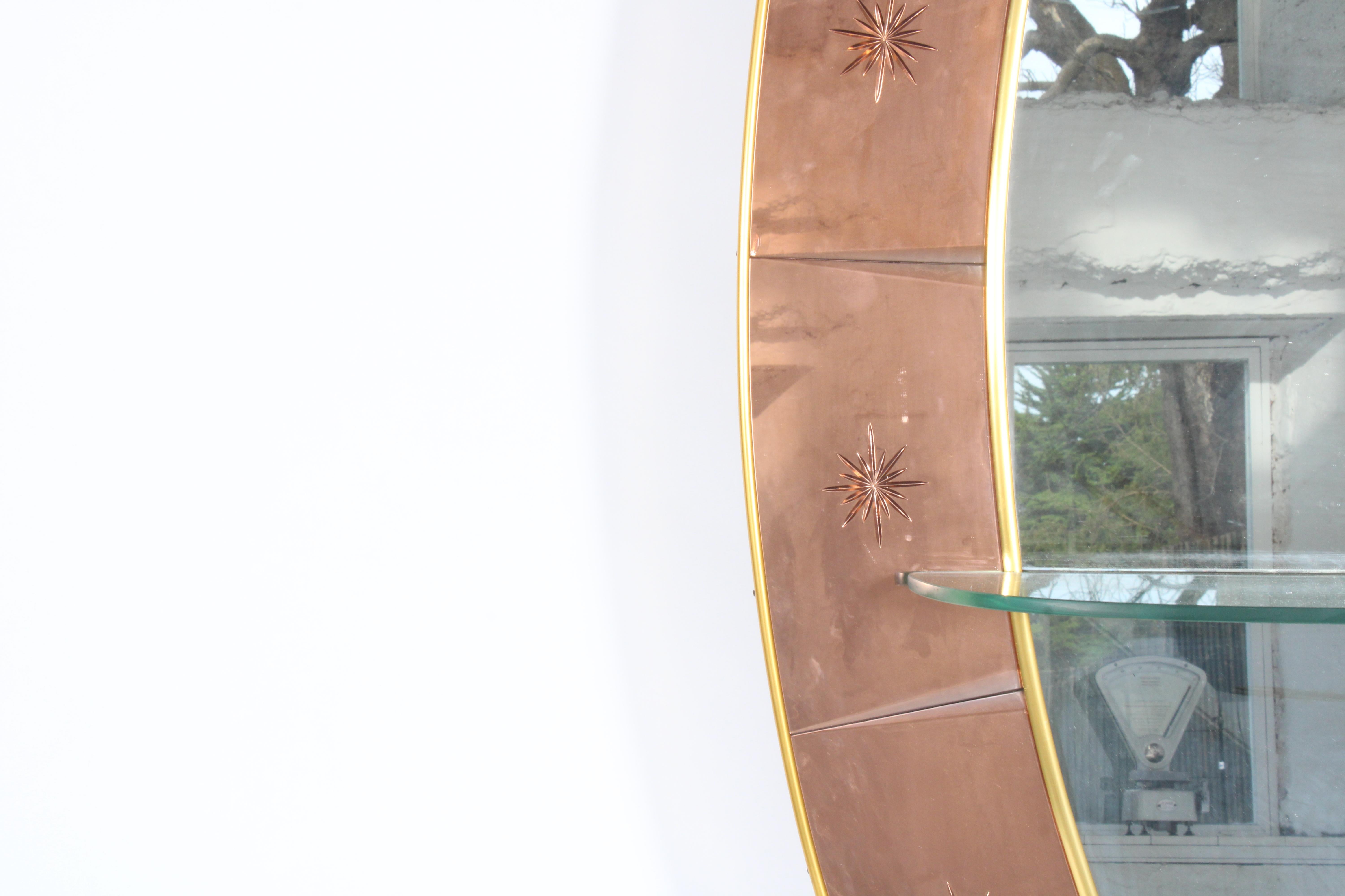 Außergewöhnliche Cristal Arte  Rosa Hand geschnitten geätztes Glas in voller Länge Spiegel  im Zustand „Gut“ im Angebot in Portlaoise, IE
