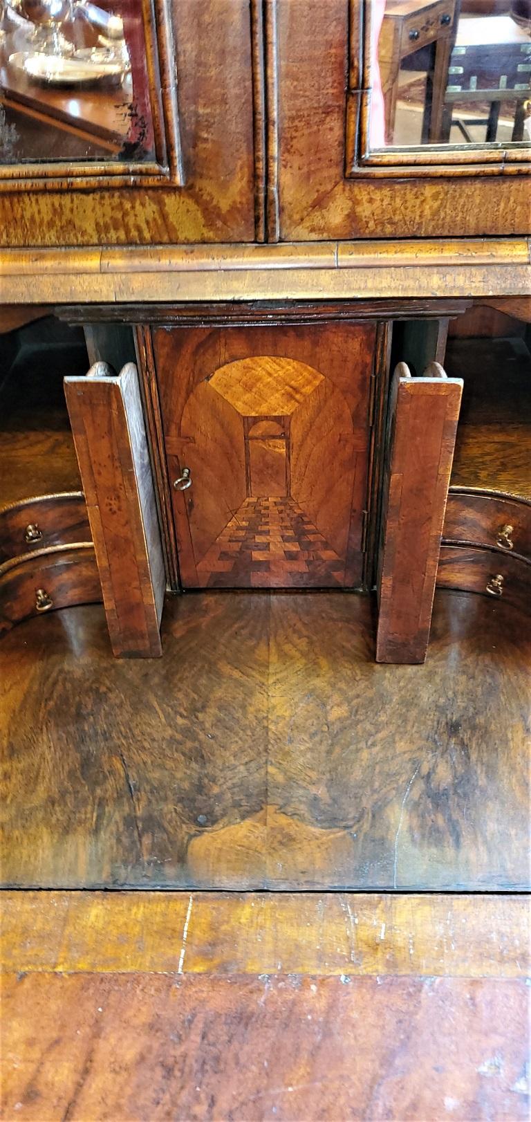 Outstanding Early 18th Century English George I Secretary For Sale 9