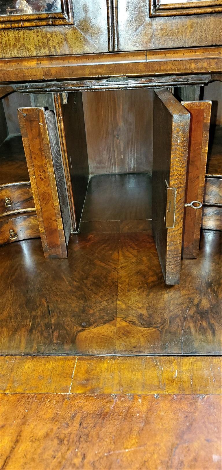Outstanding Early 18th Century English George I Secretary For Sale 10