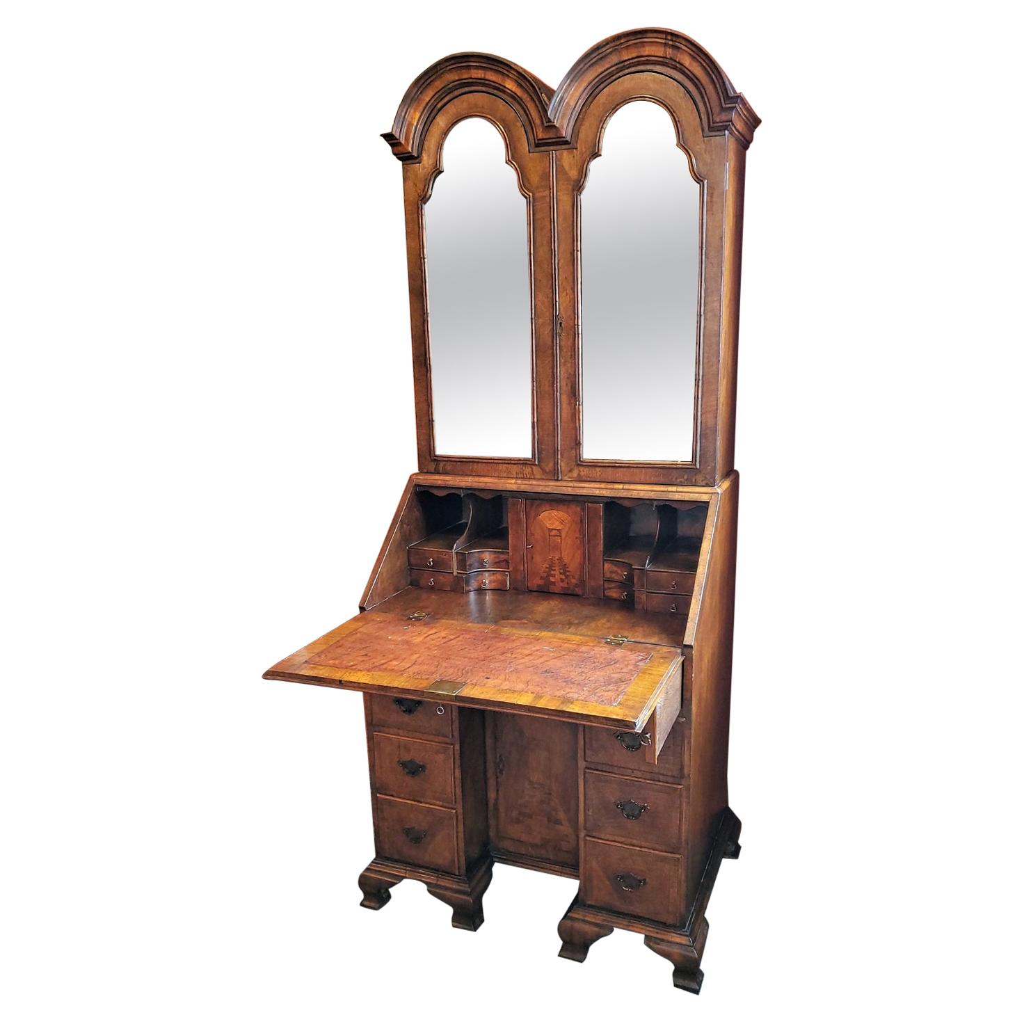 Outstanding Early 18th Century English George I Secretary For Sale