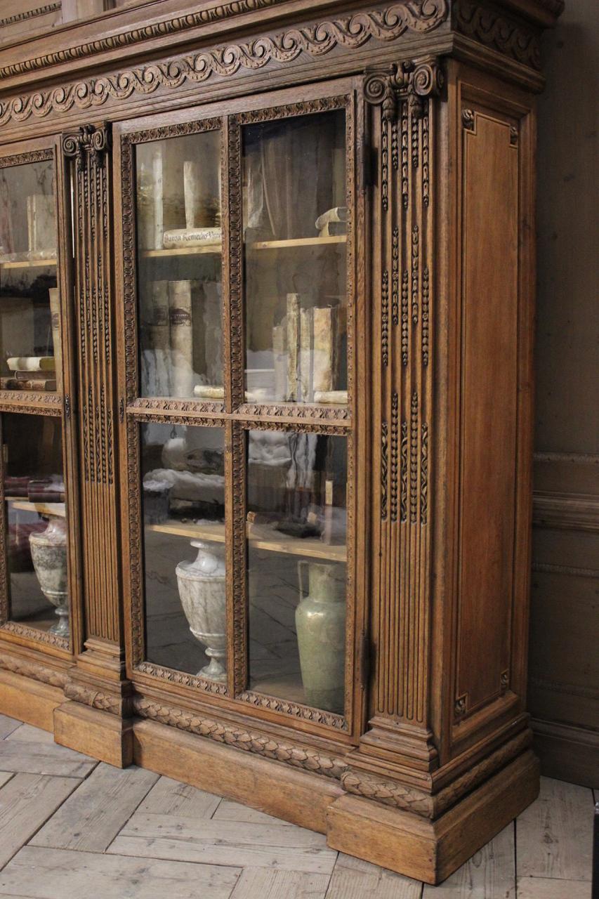 Outstanding Early 19th Century French Classical Bookcase 3