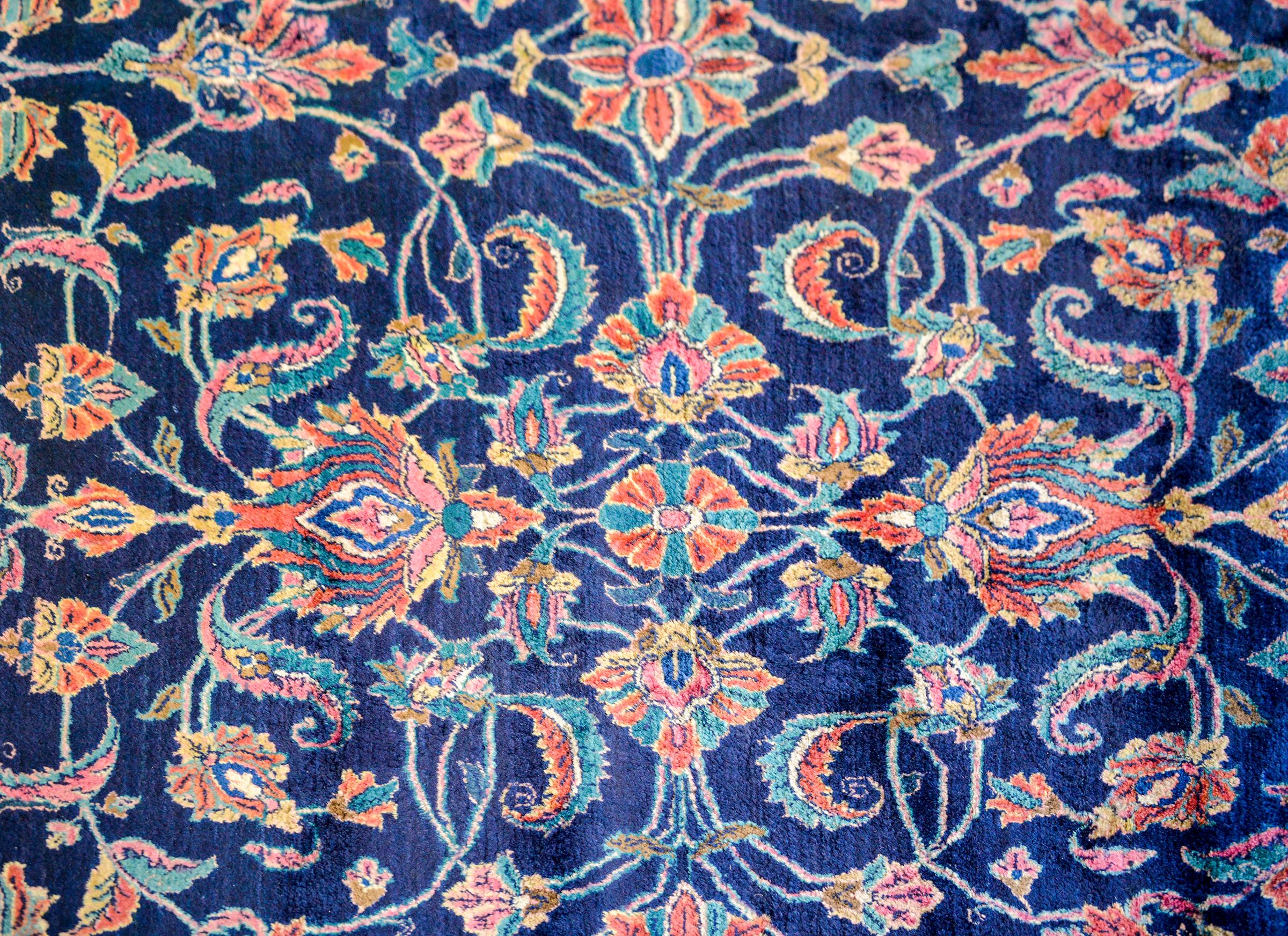 Perse Remarquable tapis Sarouk ancien du début du XXe siècle en vente