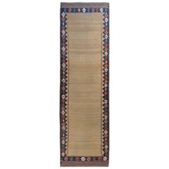 Antique Outstanding Early 20th Century Azari Kilim Runner
