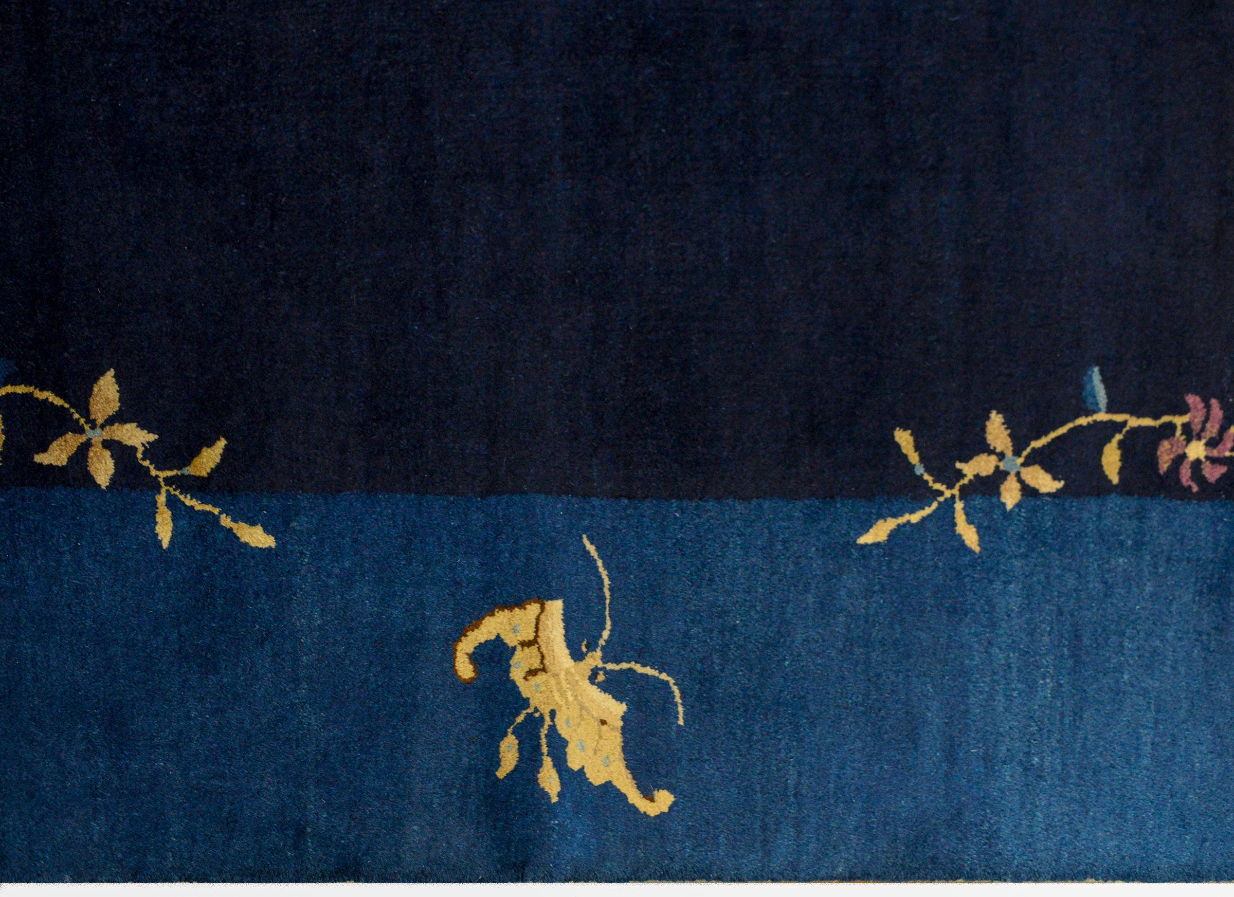 Hervorragender chinesischer Art-Déco-Teppich aus dem frühen 20. Jahrhundert (Wolle) im Angebot