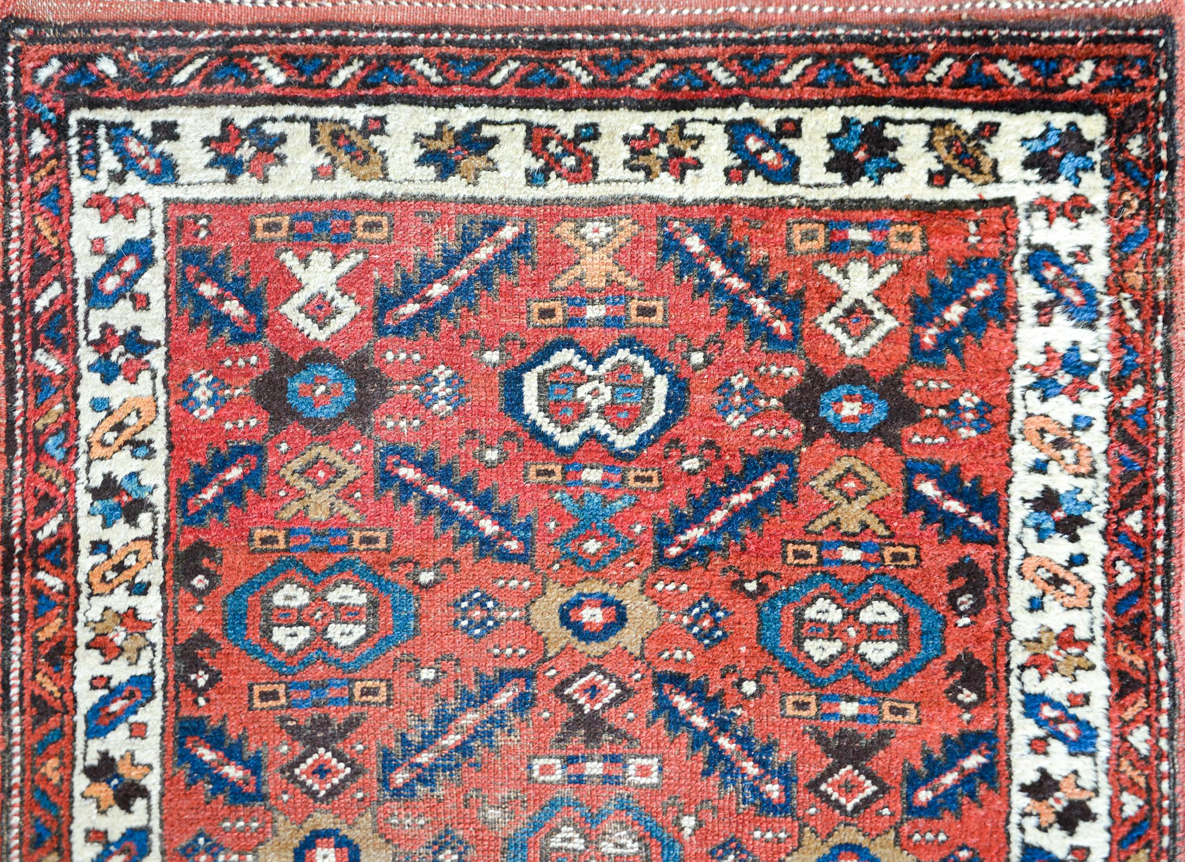 Outstanding Early 20th Century Karabagh Rug For Sale 1