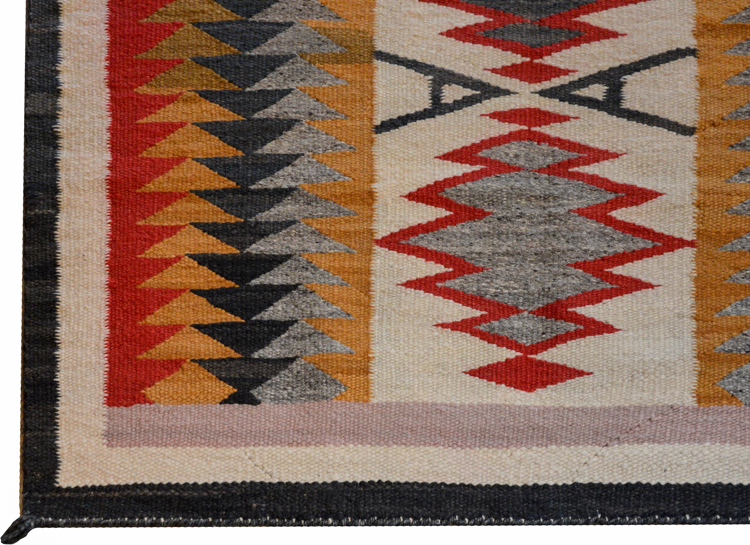 Outstanding Early 20th Century Navajo Rug 1