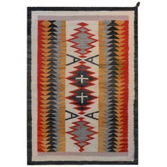 Magnifique tapis Navajo du début du 20e siècle