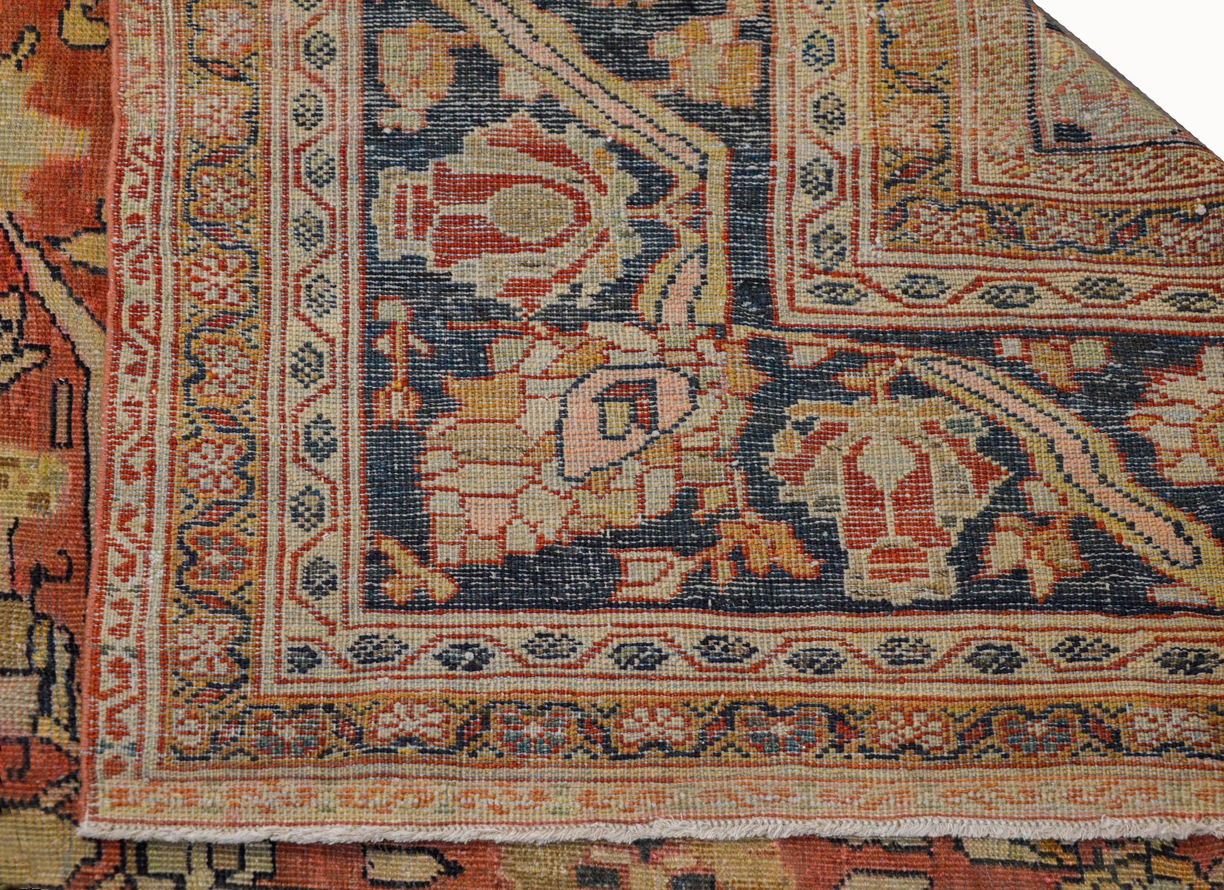 Outstanding Early 20th Century Palatial Sultanabad Rug For Sale 1