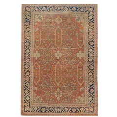 Antique Outstanding Early 20th Century Palatial Sultanabad Rug
